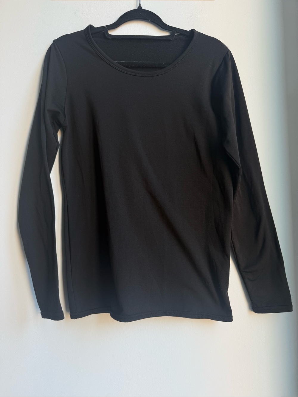 Angelina Black Long Sleeve Tee